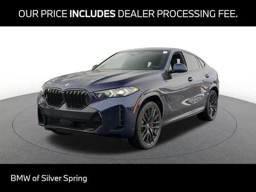 Tanzanite Blue II Metallic 2026 BMW X6 xDrive40i