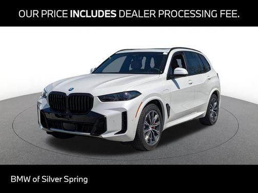 White Metallic 2026 BMW X5 PHEV xDrive50e