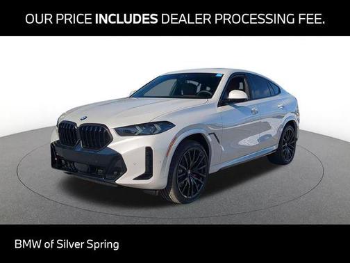 White Metallic 2026 BMW X6 xDrive40i