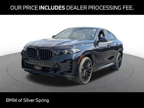 Carbon Black Metallic 2026 BMW X6 xDrive40i