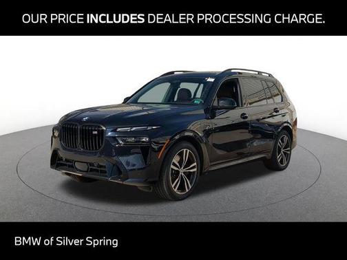 Carbon Black Metallic 2026 BMW X7 M60i