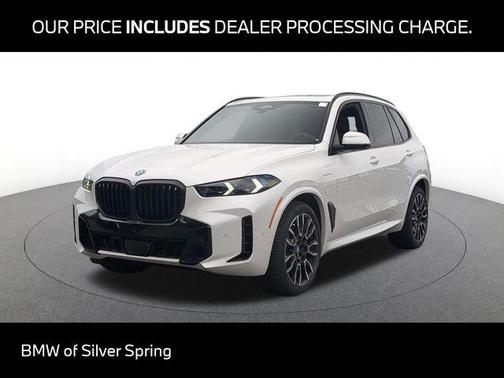 White Metallic 2026 BMW X5 PHEV xDrive50e