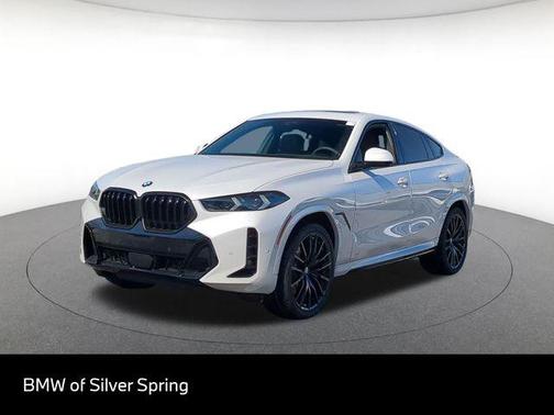White Metallic 2026 BMW X6 xDrive40i