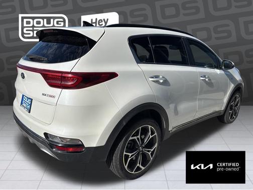 Snow White Pearl 2022 Kia Sportage SX Turbo