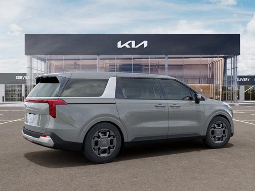 Silver 2026 Kia Carnival Hybrid EX