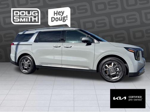 Ceramic Silver 2026 Kia Carnival Hybrid SX