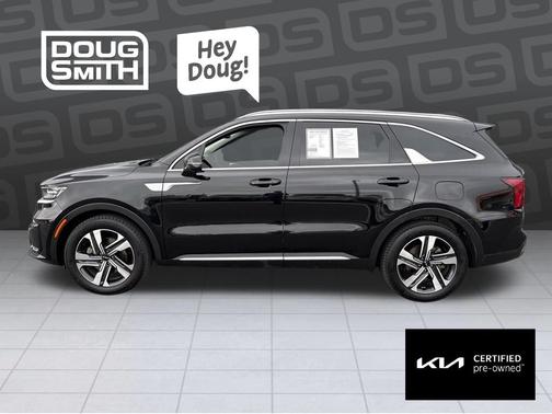Aurora Black 2023 Kia Sorento Hybrid SX Prestige