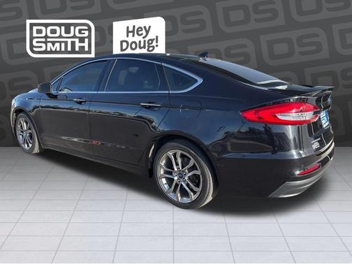 Black 2020 Ford Fusion Hybrid Titanium