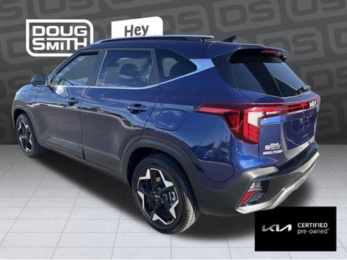Dark Ocean Blue 2024 Kia Seltos EX
