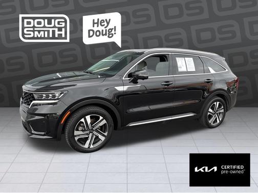 Aurora Black 2023 Kia Sorento Hybrid SX Prestige