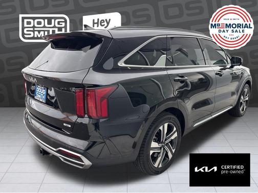 Aurora Black 2023 Kia Sorento Hybrid SX Prestige