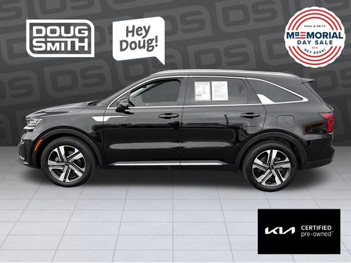 Aurora Black 2023 Kia Sorento Hybrid SX Prestige