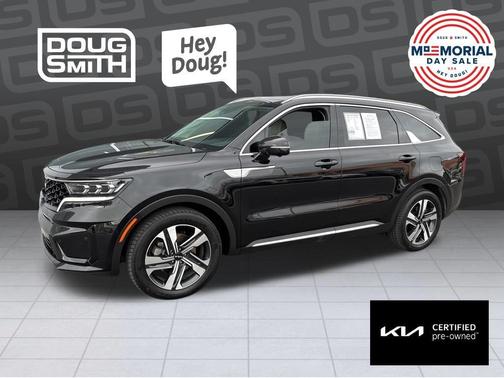 Aurora Black 2023 Kia Sorento Hybrid SX Prestige