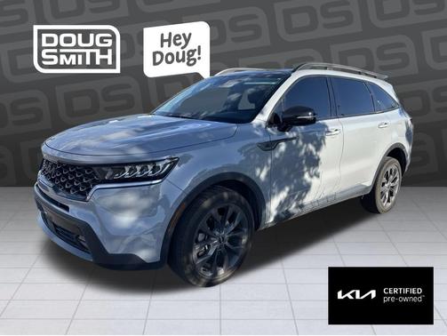 Gray 2023 Kia Sorento X-Line EX