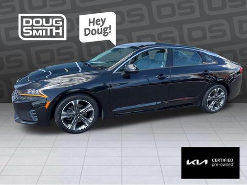 Ebony Black 2021 Kia K5 EX