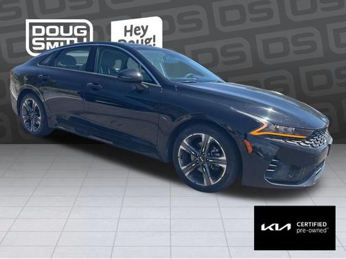 Ebony Black 2021 Kia K5 EX