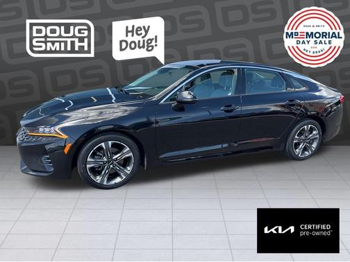 Ebony Black 2021 Kia K5 EX