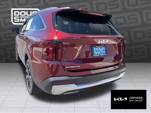Dawning Red 2025 Kia Sorento EX