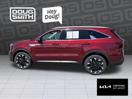 Dawning Red 2025 Kia Sorento EX