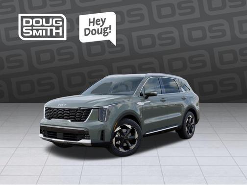 Green 2026 Kia Sorento Hybrid EX