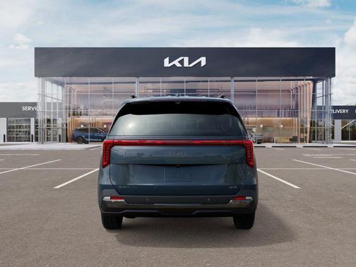 Blue 2026 Kia Carnival Hybrid SX PRESTIGE