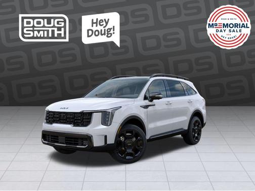 Snow White Pearl 2026 Kia Sorento Hybrid X-LINE SX PRESTIGE