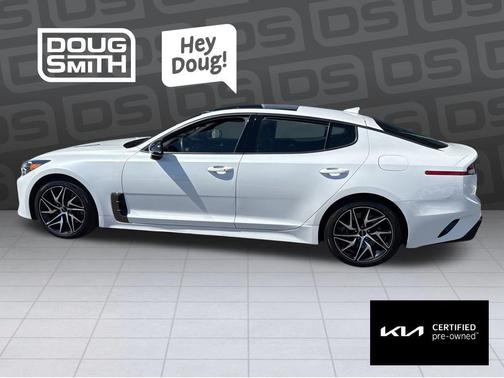 Snow White Pearl 2023 Kia Stinger GT-Line