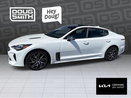 Snow White Pearl 2023 Kia Stinger GT-Line