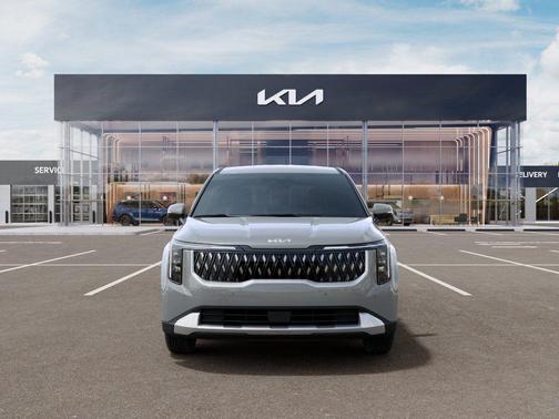 Ceramic Silver 2026 Kia Carnival Hybrid EX