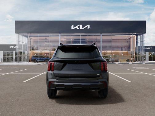 Gray 2026 Kia Sorento Hybrid X-LINE SX PRESTIGE