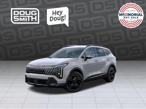 Gray 2026 Kia Sportage Hybrid X-LINE