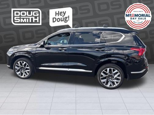 Twilight Black 2023 Hyundai SANTA FE Calligraphy