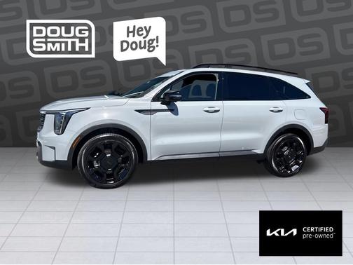 Wolf Gray 2025 Kia Sorento X-Line SX Prestige