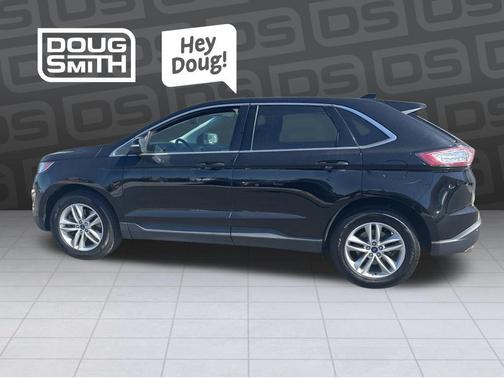 Shadow Black 2017 Ford Edge SEL