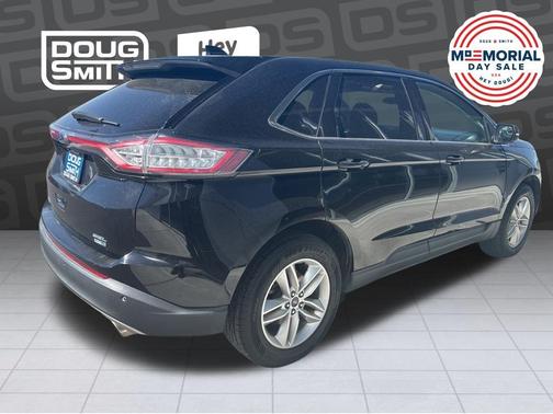 Shadow Black 2017 Ford Edge SEL