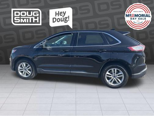 Shadow Black 2017 Ford Edge SEL