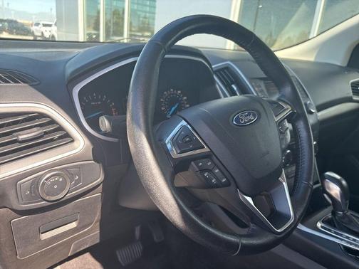 Shadow Black 2017 Ford Edge SEL