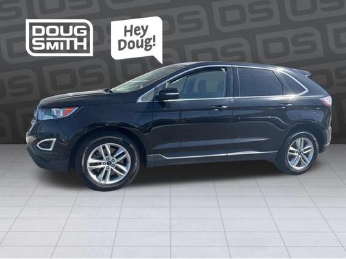 Shadow Black 2017 Ford Edge SEL