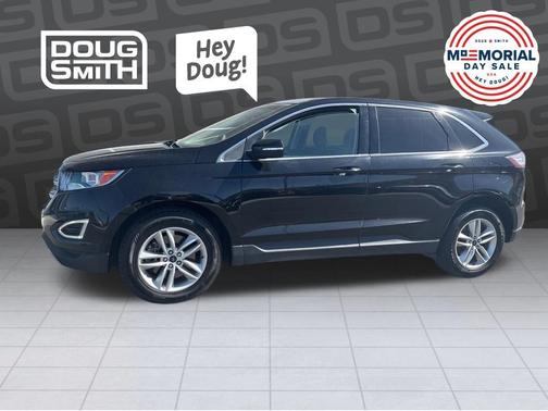Shadow Black 2017 Ford Edge SEL
