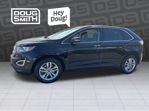 Shadow Black 2017 Ford Edge SEL