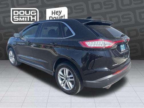 Shadow Black 2017 Ford Edge SEL
