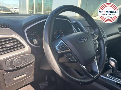 Shadow Black 2017 Ford Edge SEL