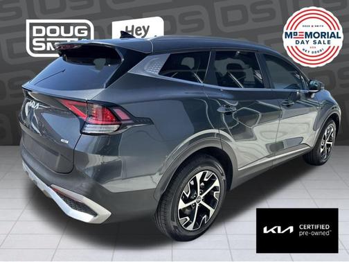 Gravity Gray 2025 Kia Sportage Hybrid EX