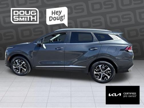 Gravity Gray 2025 Kia Sportage Hybrid EX