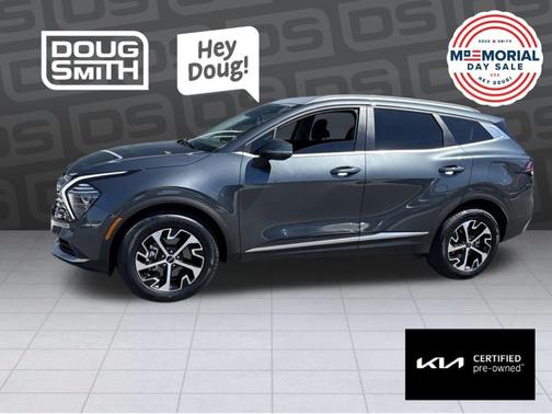 Gravity Gray 2025 Kia Sportage Hybrid EX