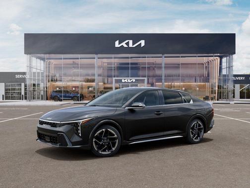 Gray 2026 Kia K4 GT-LINE