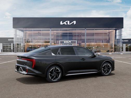 Gray 2026 Kia K4 GT-LINE