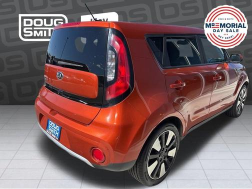 Orange 2018 Kia Soul +
