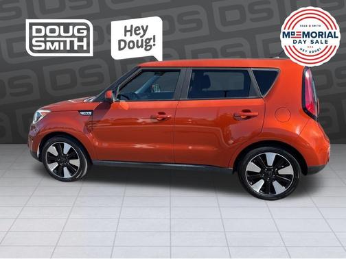 Orange 2018 Kia Soul +