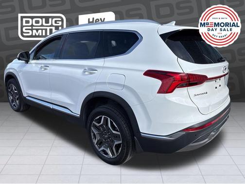 Serenity White Pearl 2023 Hyundai SANTA FE HEV Limited